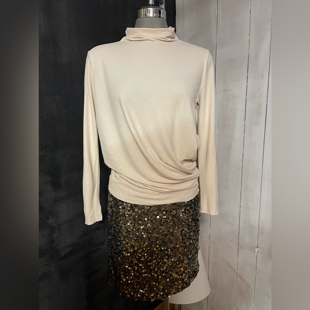 Vince Sequin Mini Skirt